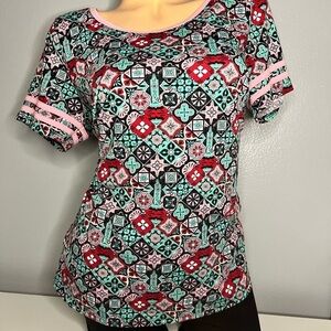 LuLaRoePatterned Women's Top